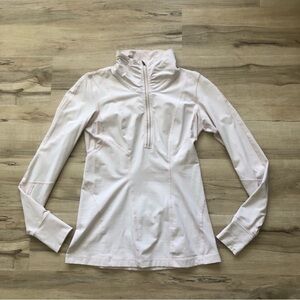 lululemon athletica Soft Pink Long Sleeve Sweater